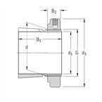 SKF H 305 E Adapter Sleeve