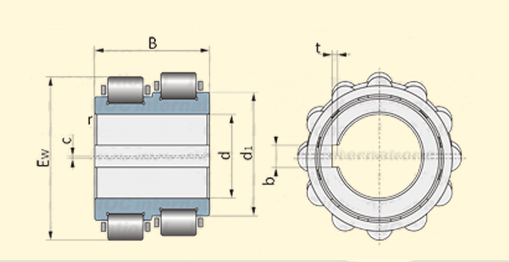 Vòng bi lệch tâm