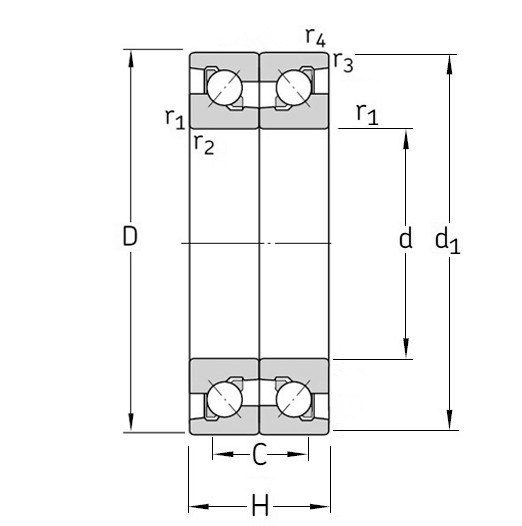 SKF BTM 130 B/HCP4CDBA