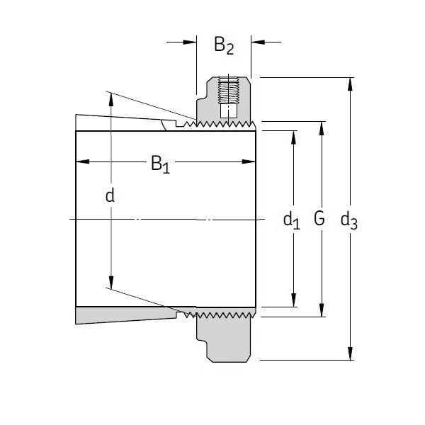 SKF H 305 E Adapter Sleeve