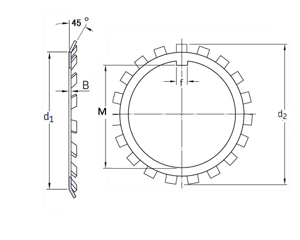 SKF W 034 Lock Nut